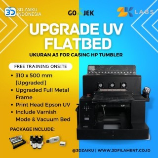 Zaiku UV A3 Flatbed Full Color Printer Big Size for Casing HP Tumbler